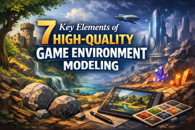 7 Key Elements of High-Quality Game Environment Modeling